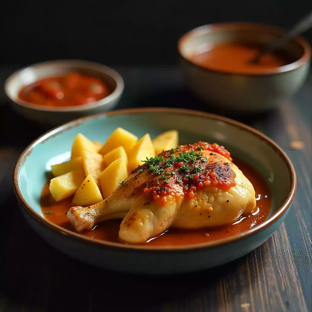 pollo a la brasa peruano