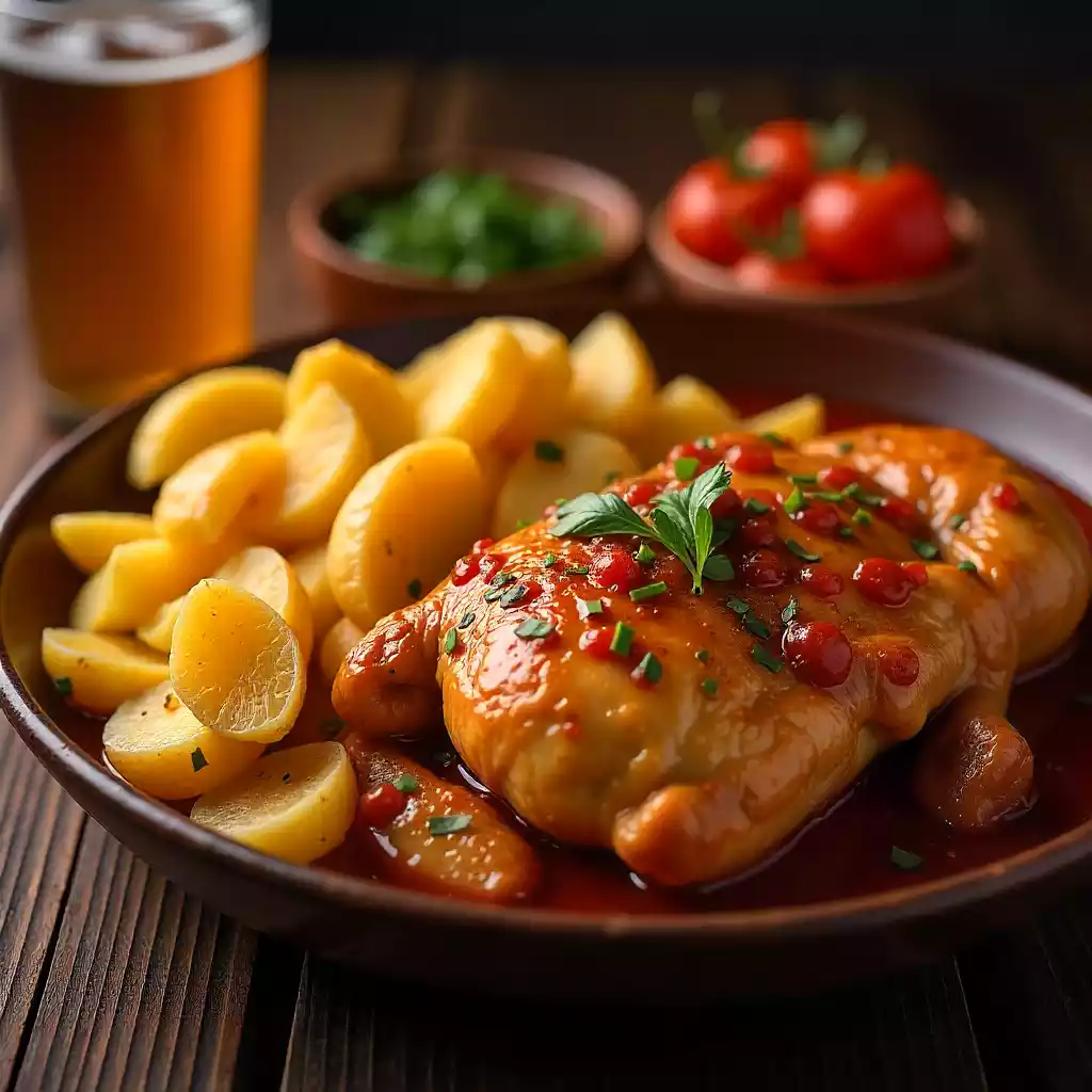 pollo a las brasas peruano