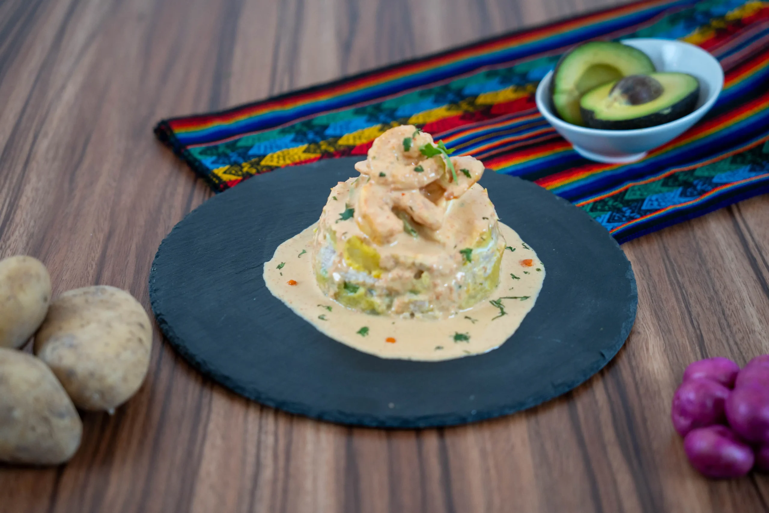 Papa a la huancaína